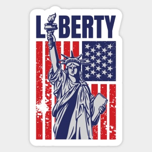 Liberty of USA Sticker